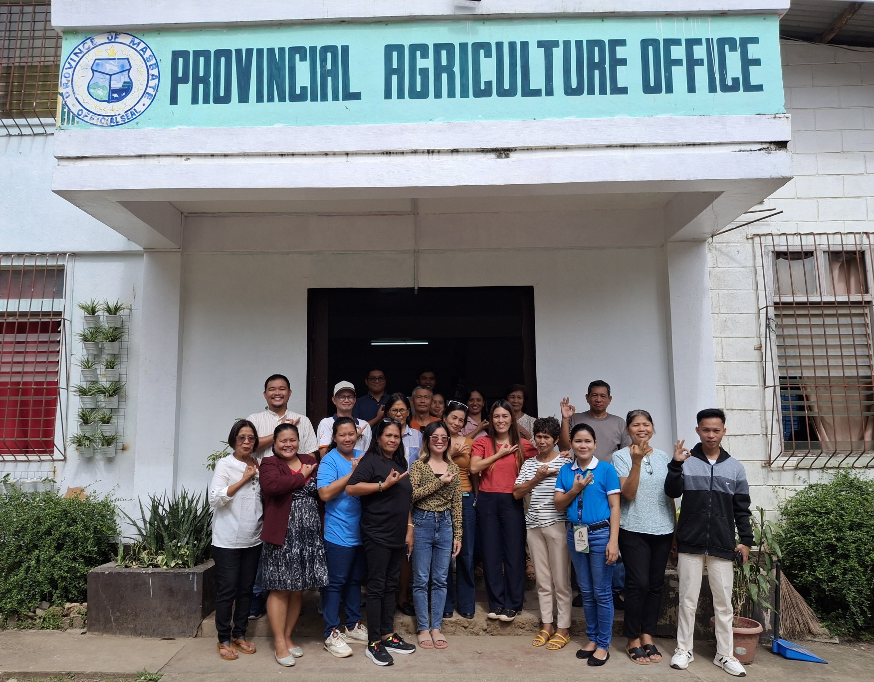 KFPrieto_A photo opportunity was held with OIC-Provincial Agriculturist of Masbate, Engr. Sheryl M. Almario, DMO IIProject Officer Ms. Justine Rose C. Tubig, and the participants (1).jpg KFPrieto_A photo opportunity was held with OIC-Provincial Agriculturist of Masbate, Engr. Sheryl M. Almario, DMO IIProject Officer Ms. Justine Rose C. Tubig, and the participants (1).jpg