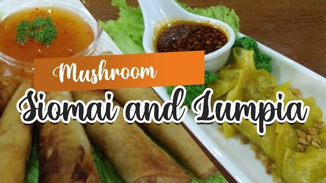 Mushroom Siomai and Lumpia | Oyster Mushroom Processing